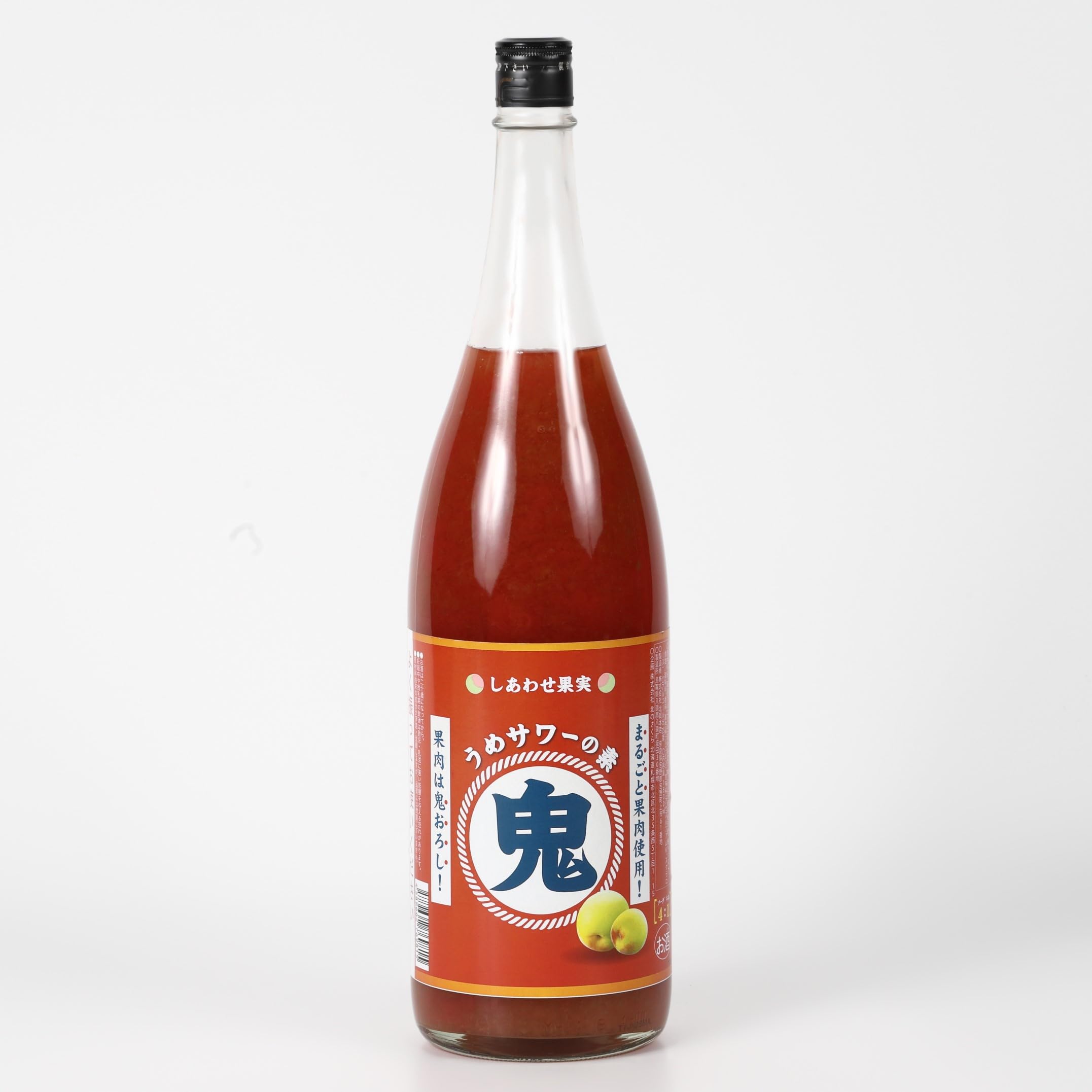 Amazon.co.jp: しあわせ果実 鬼おろし うめサワーの素 1800ml / 梅